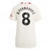 Tanie Strój piłkarski Manchester United Bruno Fernandes #8 Koszulka Trzeciej dla damskie 2023-24 Krótkie Rękawy